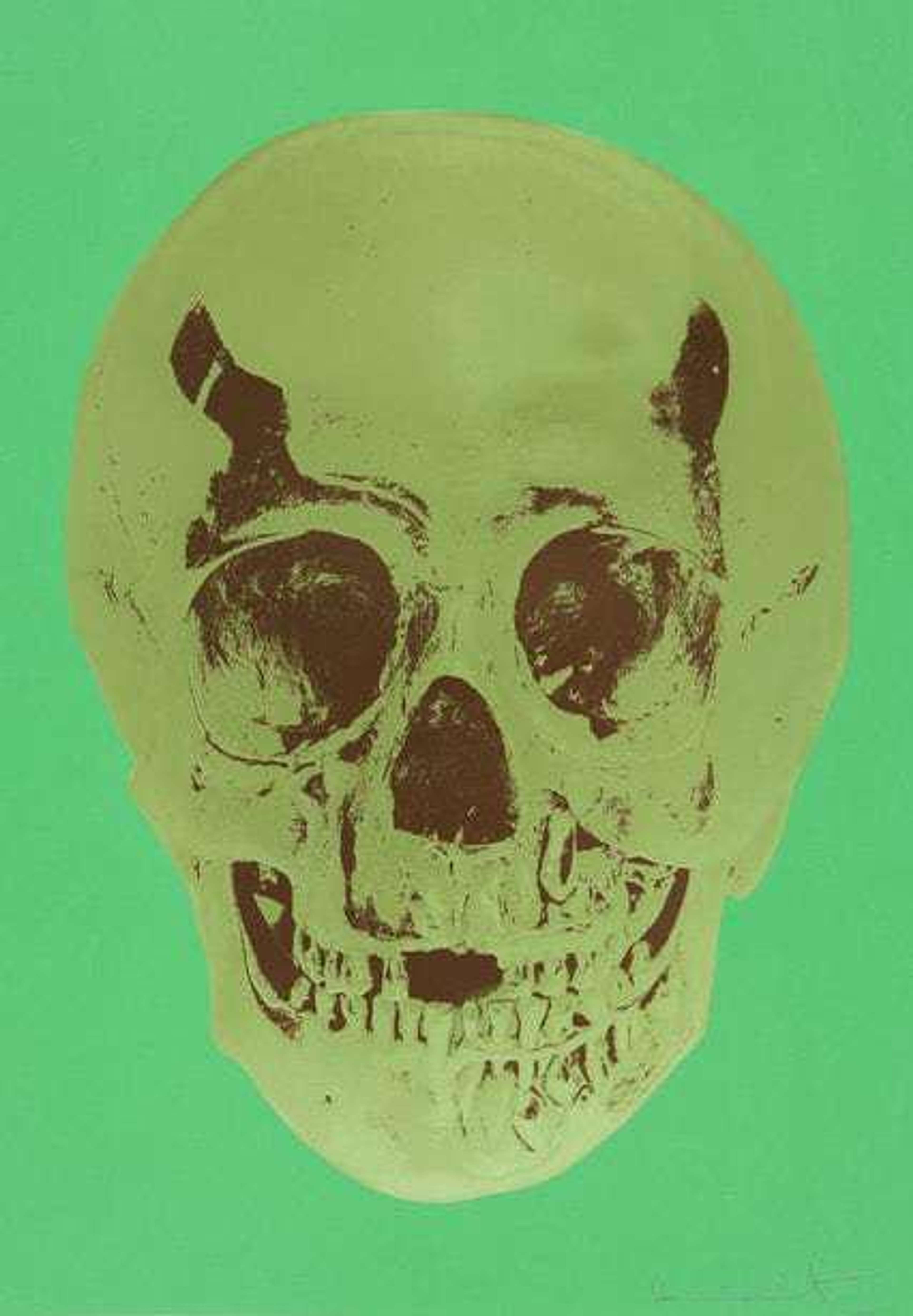 Till Death Do Us Part (viridian leaf, green, chocolate) by Damien Hirst