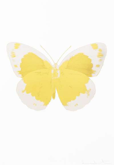 The Souls II (oriental gold, silver gloss, blind impression) - Signed Print by Damien Hirst 2010 - MyArtBroker