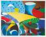 David Hockney: Fourth Detail, Snails Pace, March 27th 1995 - Signed Print