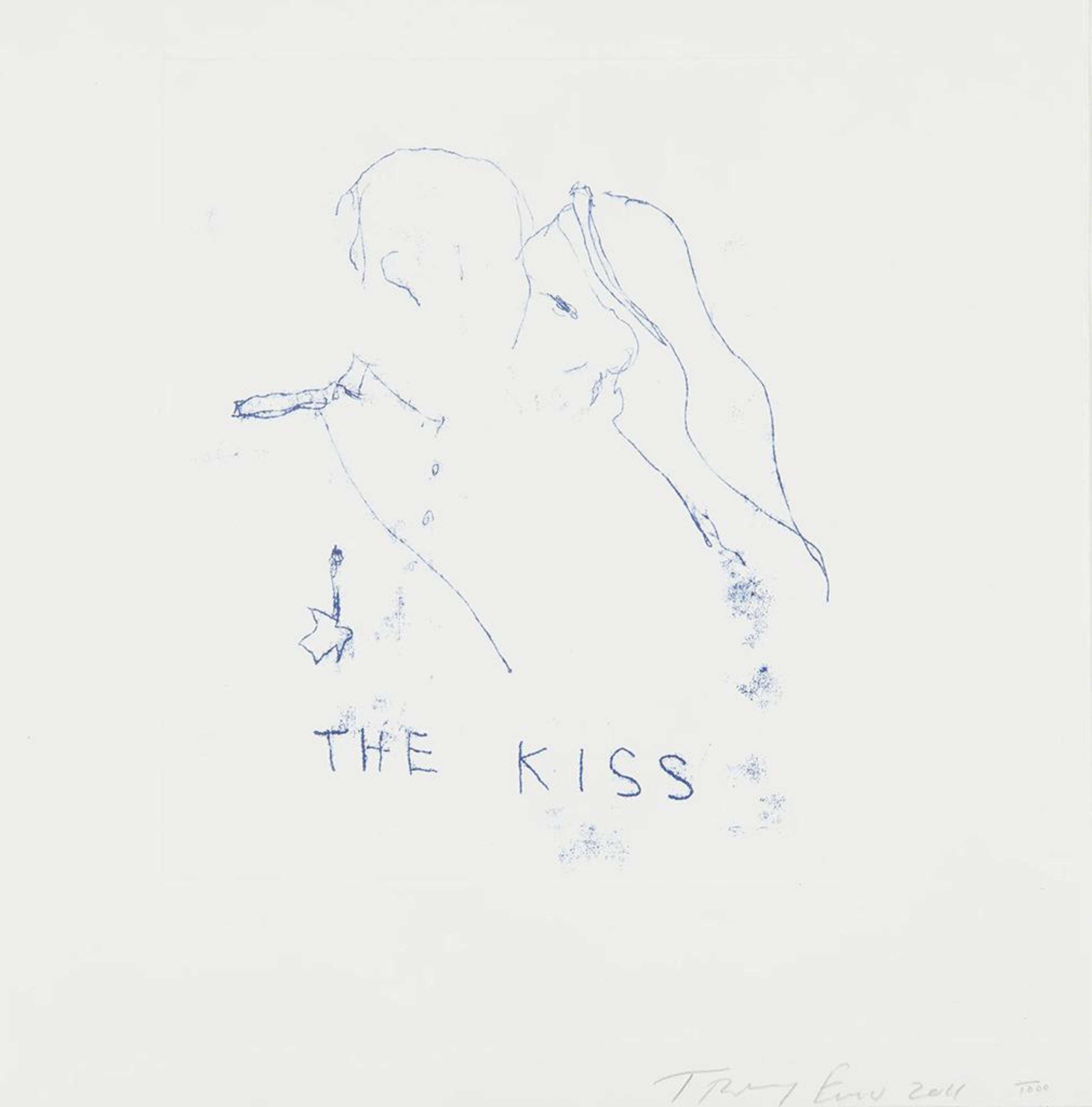 The Kiss - Signed Print by Tracey Emin 2011 - MyArtBroker