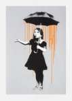 Nola (orange rain) - Signed Print