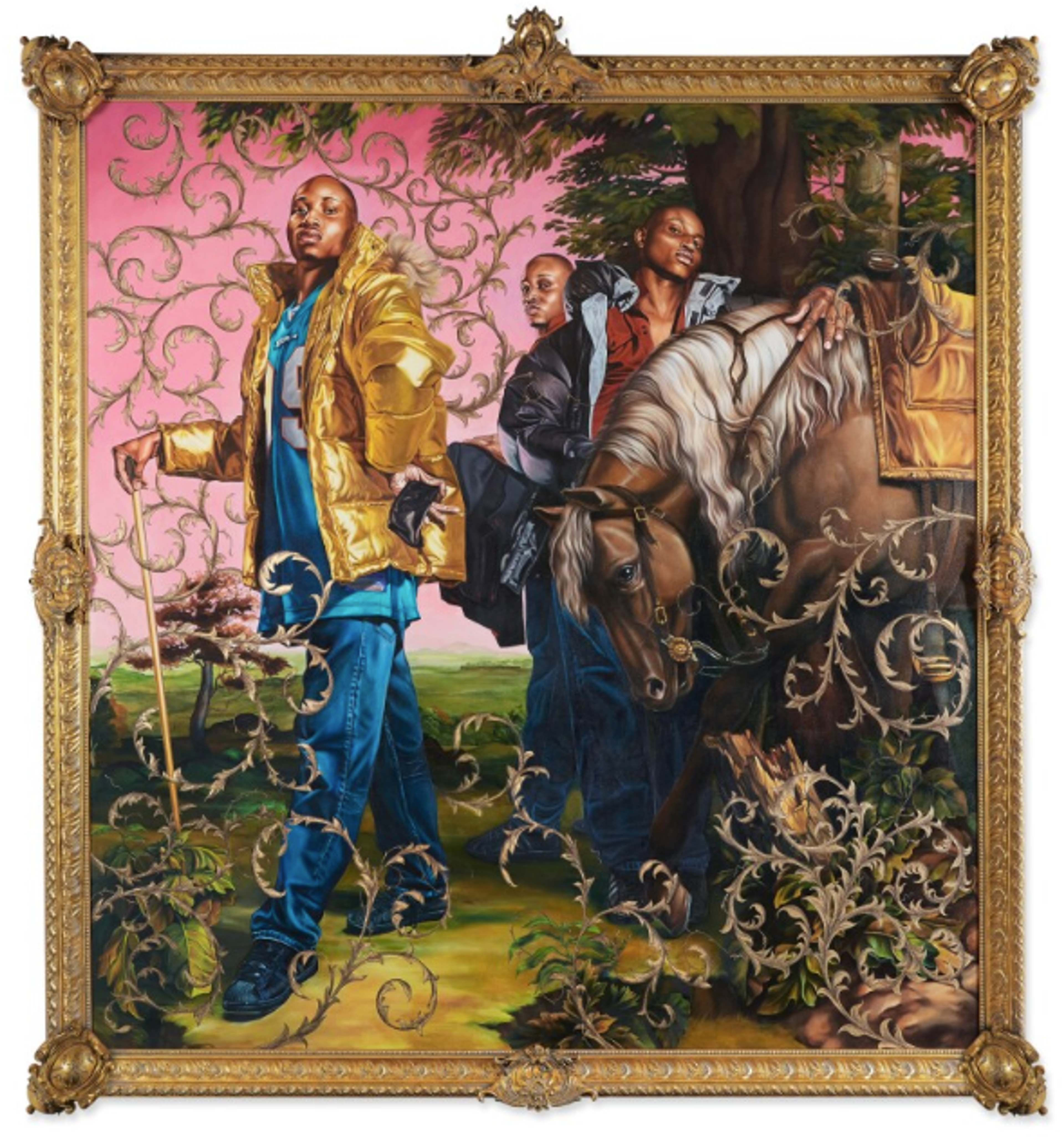 Le Roi À La Chasse II by Kehinde Wiley - Sotheby's