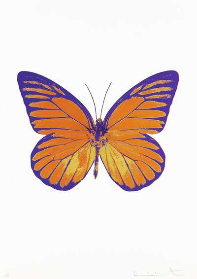 The Souls I (prairie copper, oriental gold, imperial purple) - Signed Print by Damien Hirst 2010 - MyArtBroker
