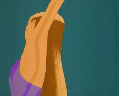 Night: William Dunas Dance III - Signed Print by Alex Katz 1983 - MyArtBroker