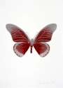 Damien Hirst: The Souls IV (chilli red, silver gloss) - Signed Print