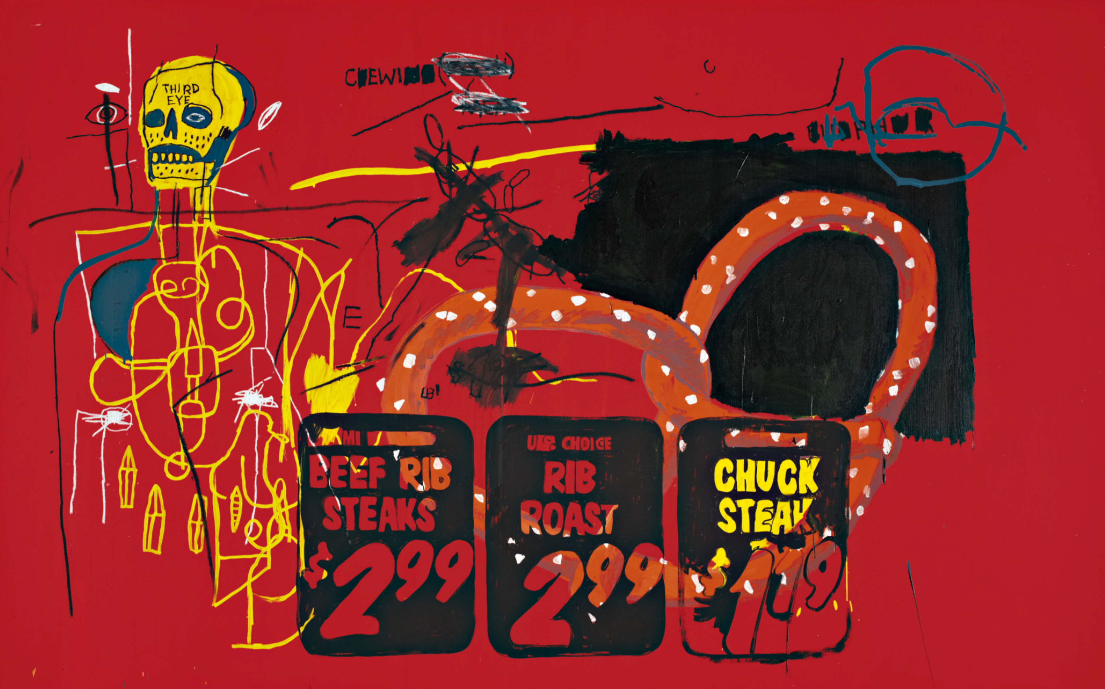 Third Eye par Jean-Michel Basquiat et Andy Warhol - MyArtBroker