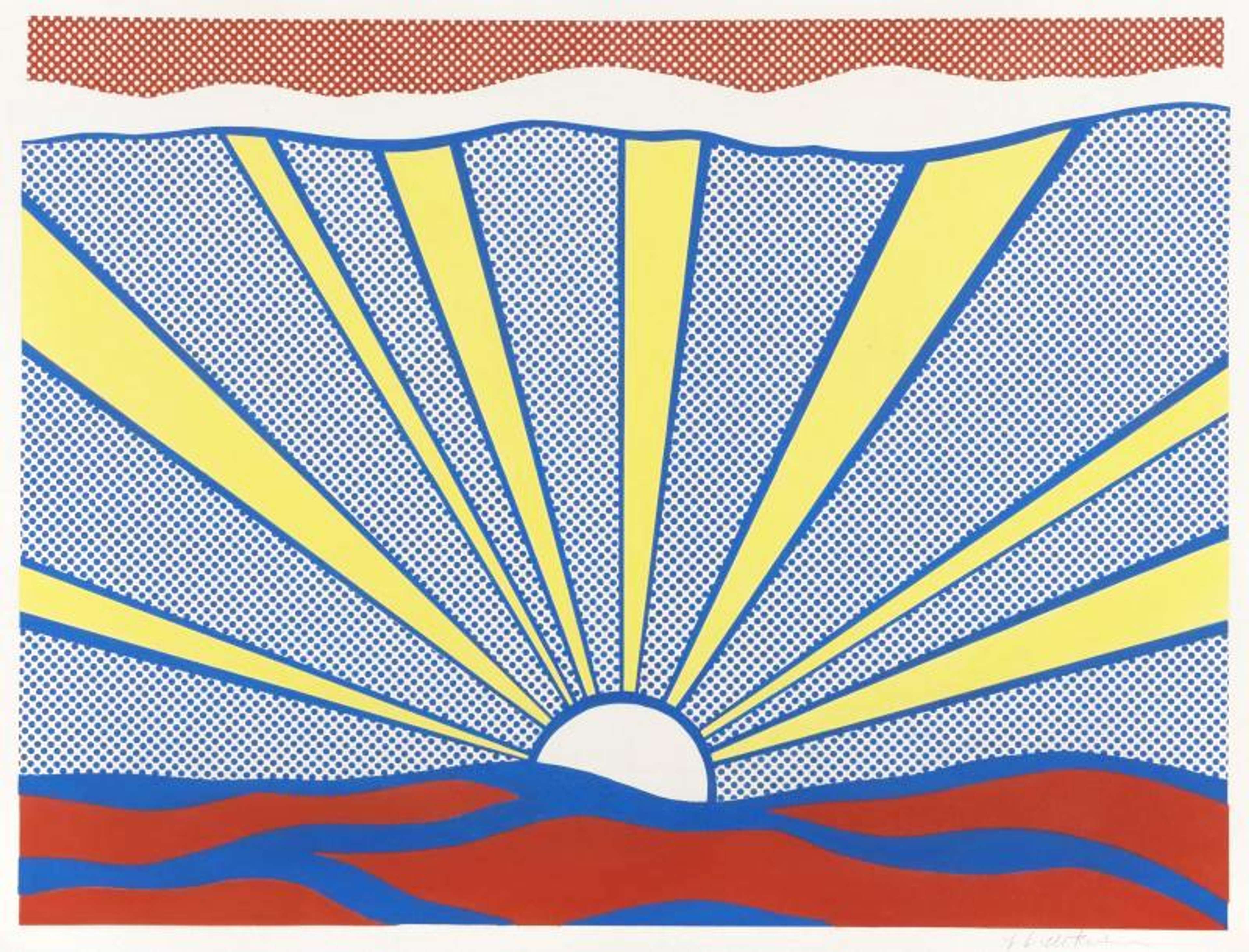 Sunrise by Roy Lichtenstein