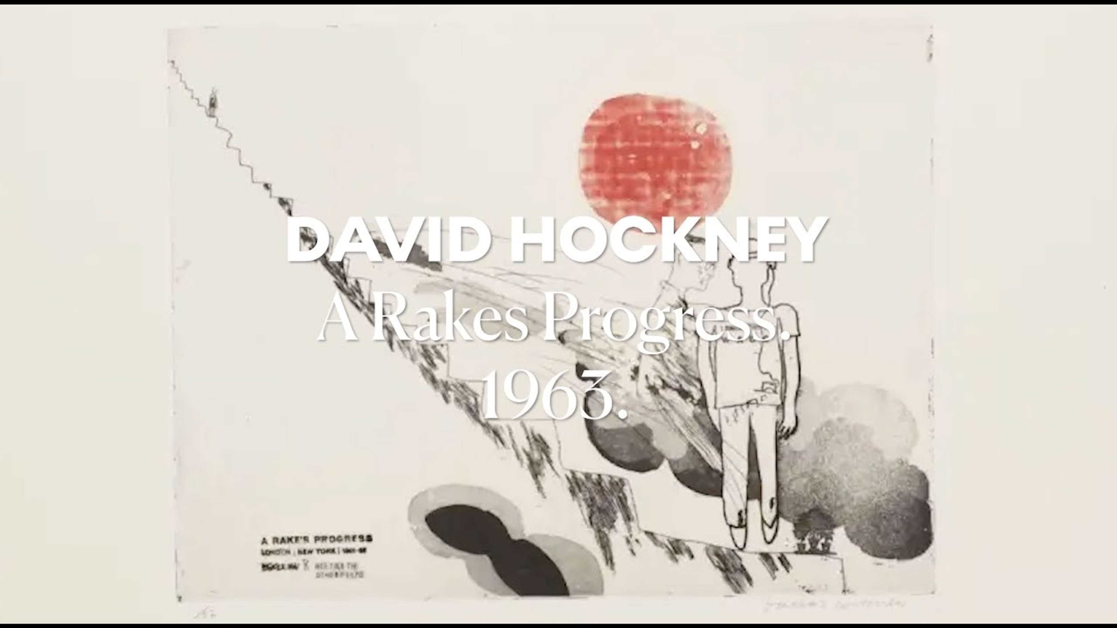 La Marche du Progrès d'un Débauché : David Hockney