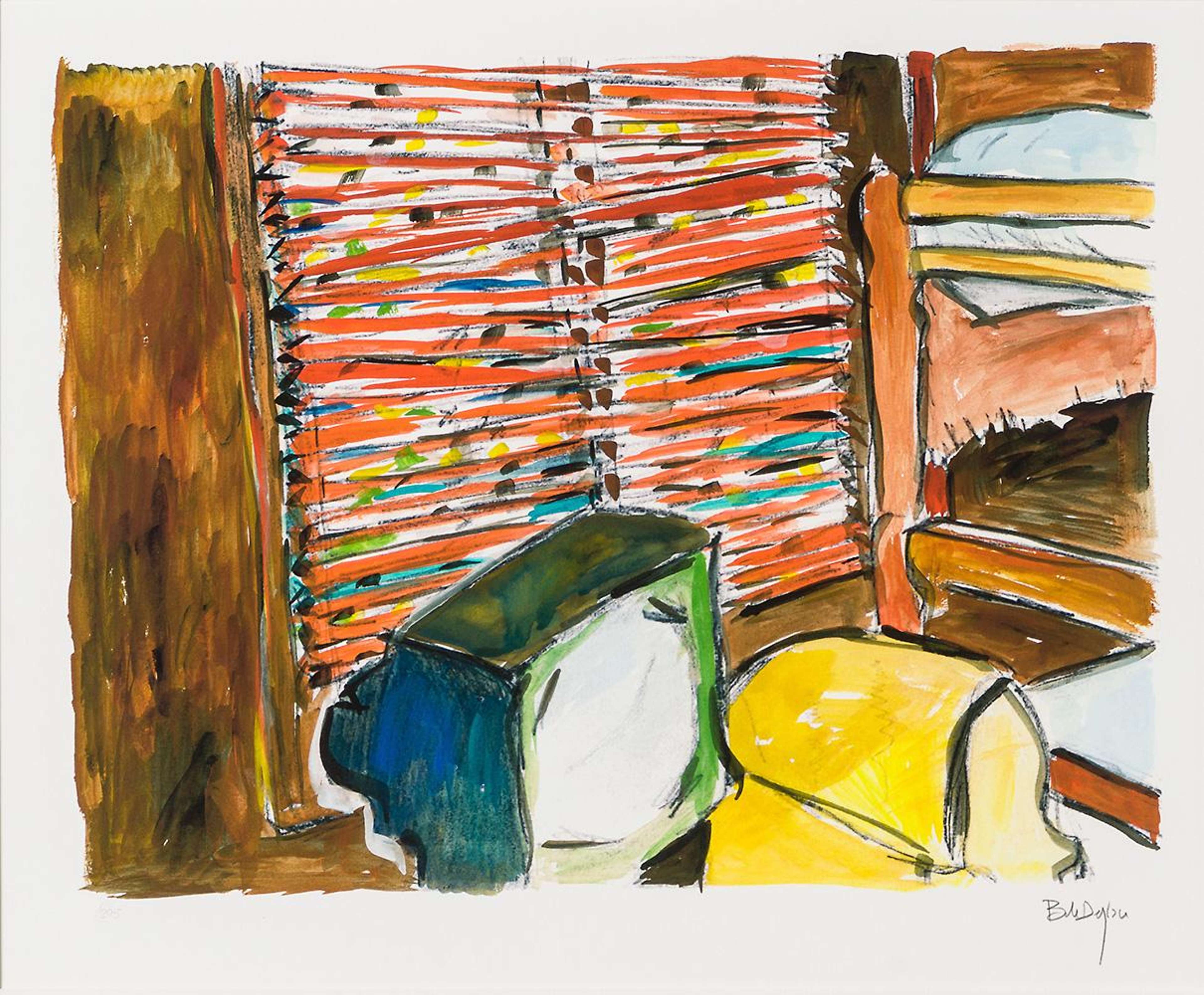 Lakeside Cabin - Signed Print by Bob Dylan 2008 - MyArtBroker