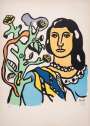 Fernand Leger: La Femme Et La Fleur - Signed Print