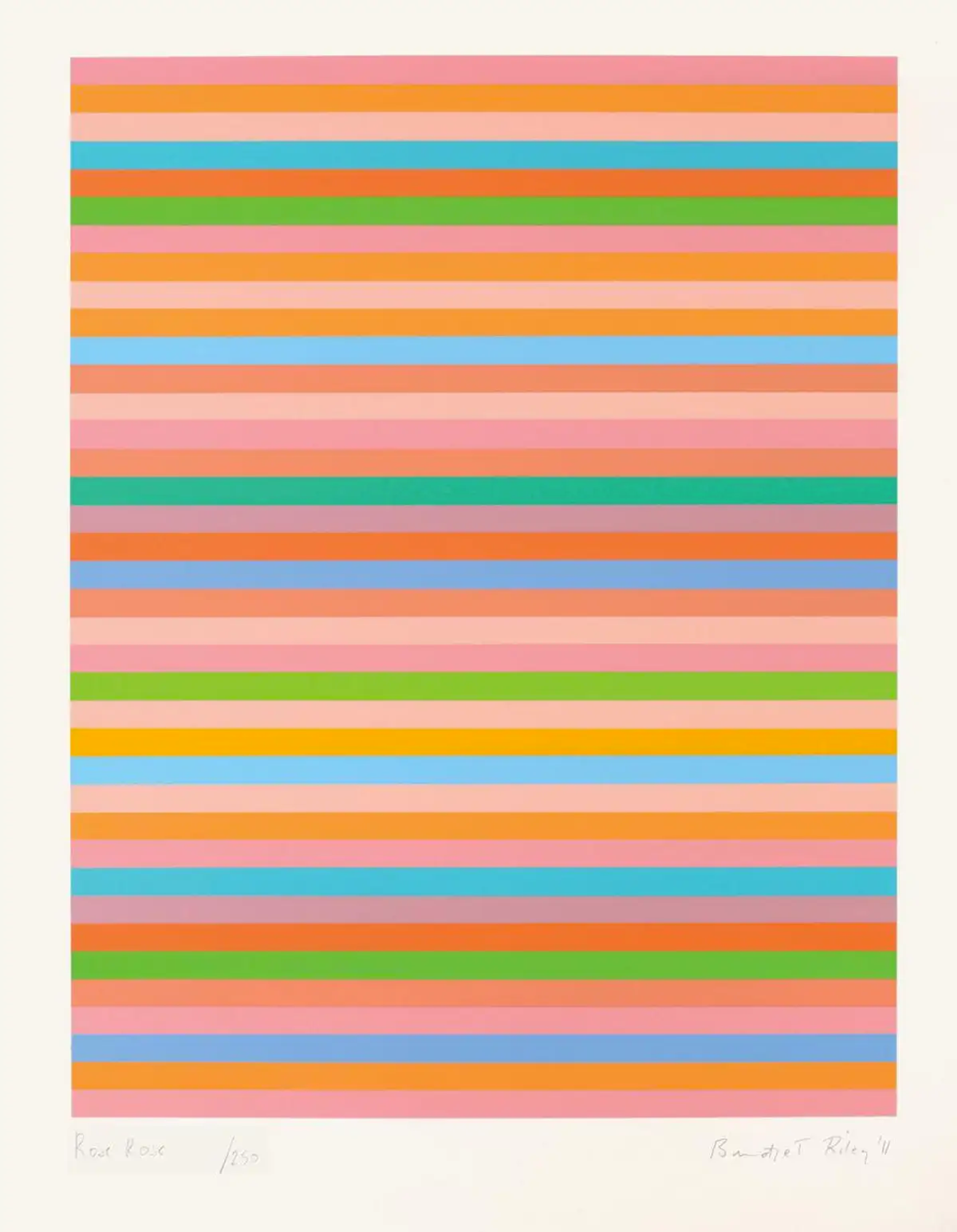 L'Égypte dans l'art de Bridget Riley