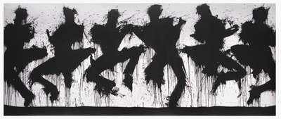 Six Shadow Figures - Unsigned Print by Richard Hambleton 2017 - MyArtBroker