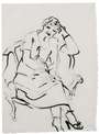 David Hockney: Celia Weary - Signed Print