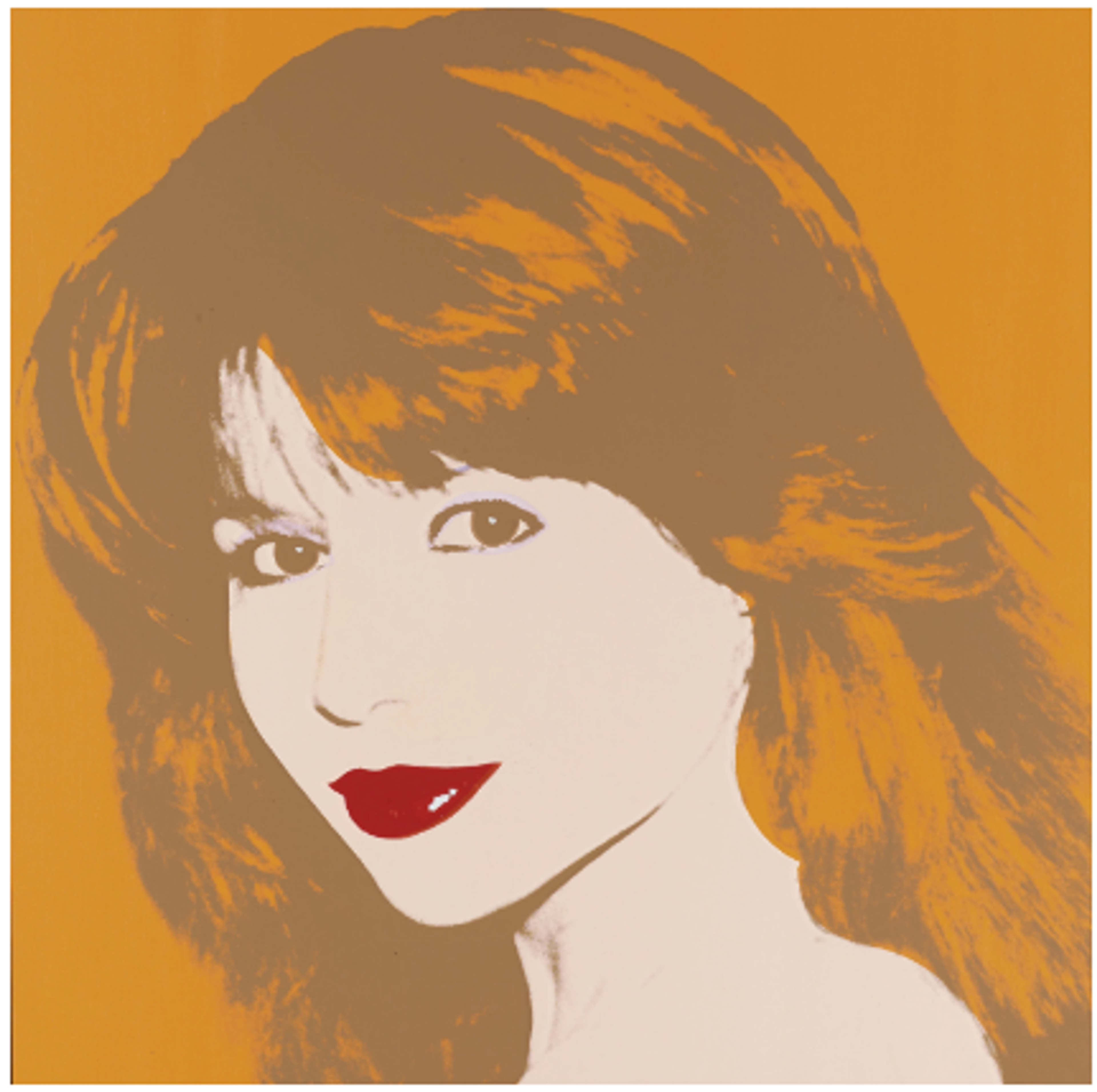 Pia Zadora par Andy Warhol