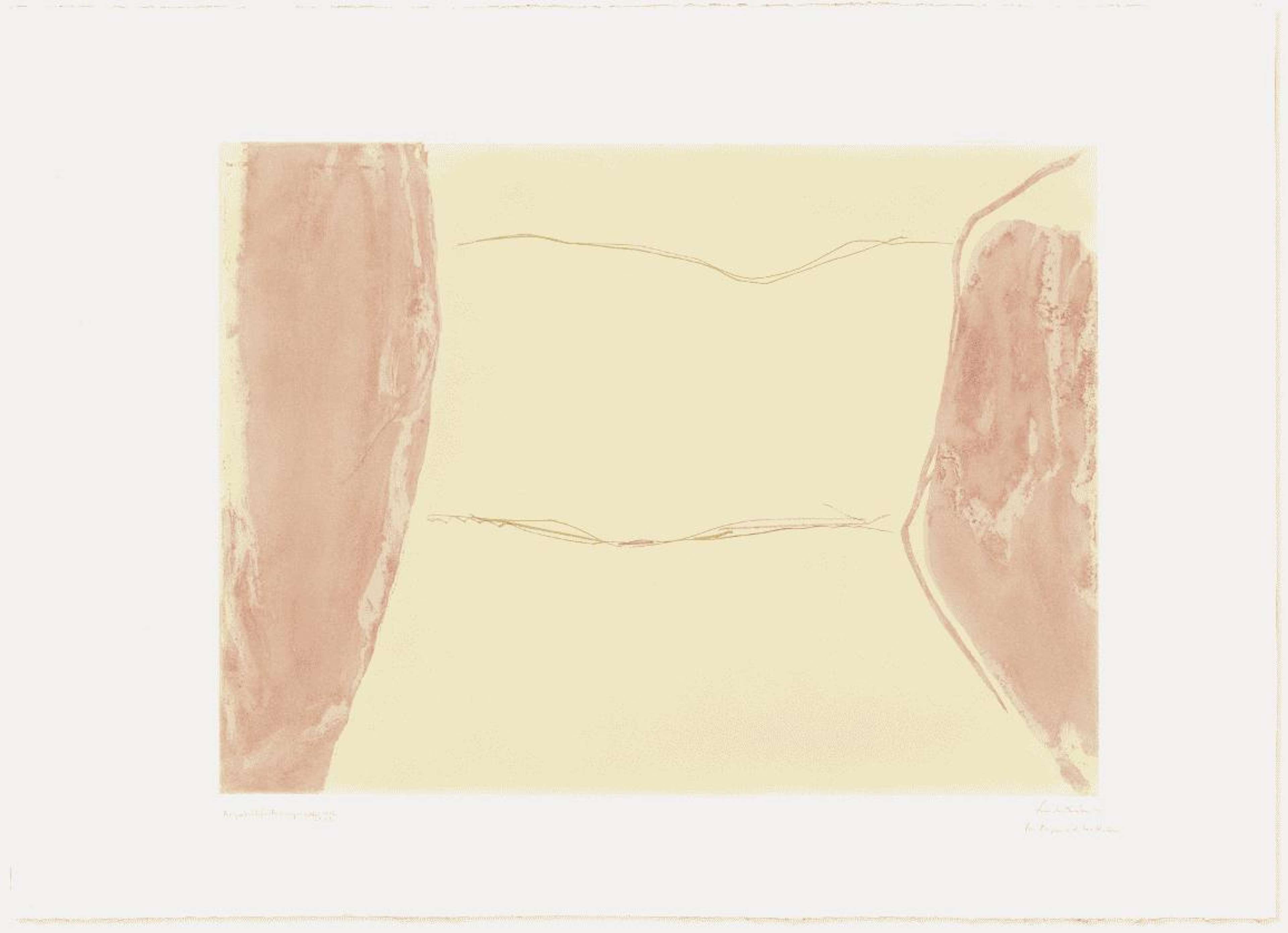 Ponti - Signed Print by Helen Frankenthaler 1973 - MyArtBroker