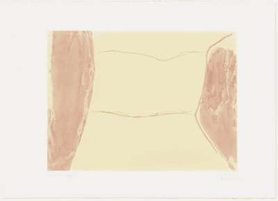 Ponti - Signed Print by Helen Frankenthaler 1973 - MyArtBroker