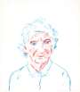 David Hockney: Portrait Of Mother III - Signed Print