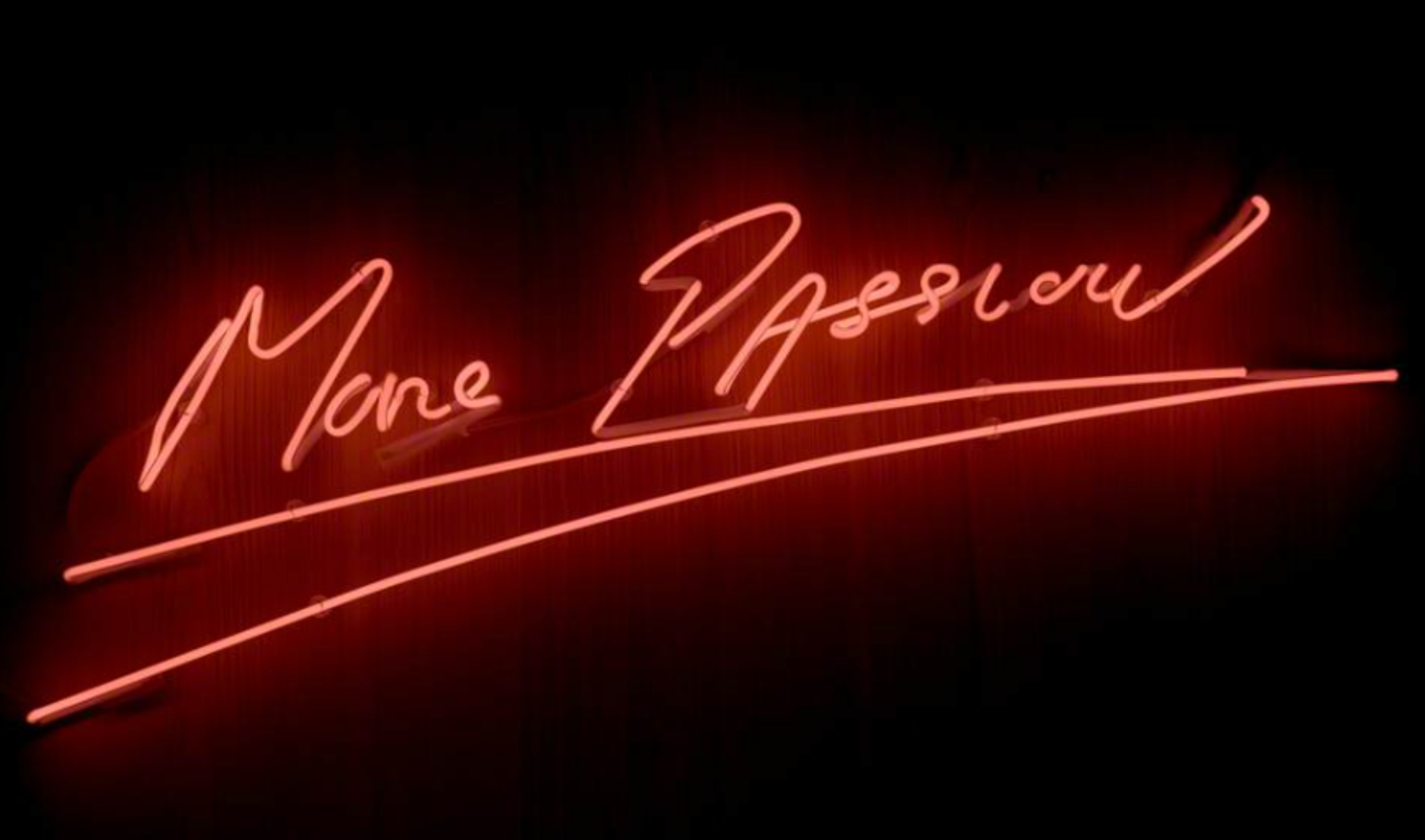 Plus de passion par Tracey Emin