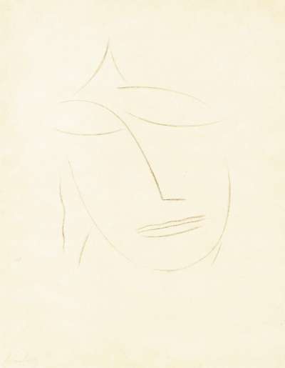Kopf VI - Signed Print by Alexej Von Jawlensky 1922 - MyArtBroker