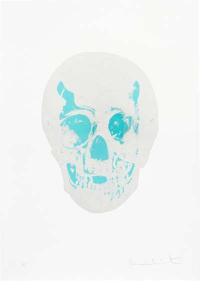 The Dead (silver gloss, topaz) - Signed Print by Damien Hirst 2009 - MyArtBroker