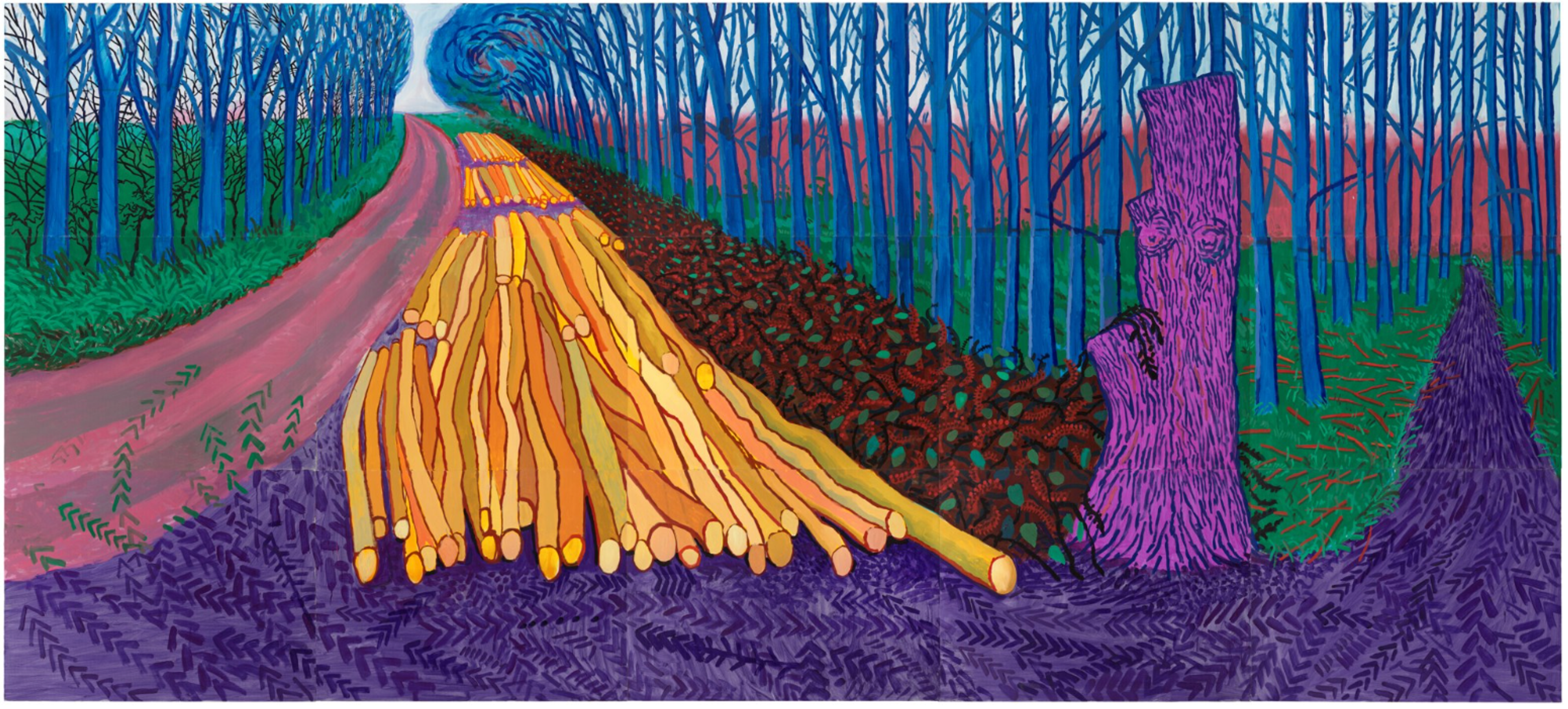 Winter Timber par David Hockney - Christie's