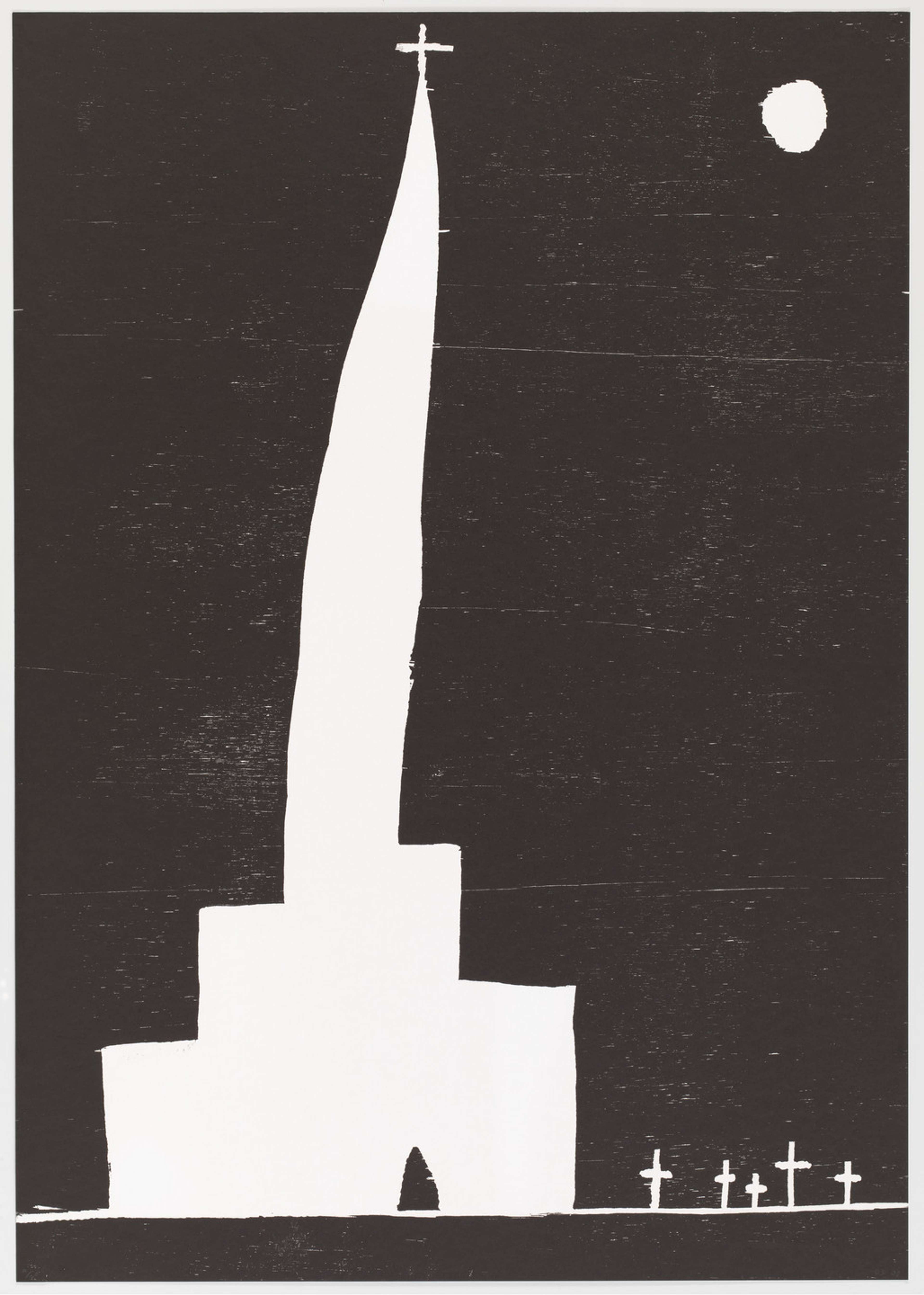 Untitled (Graveyard) - Signed Print by David Shrigley 2008 - MyArtBroker