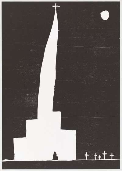 Untitled (Graveyard) - Signed Print by David Shrigley 2008 - MyArtBroker