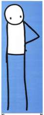 Stik: Hip (blue) - Signed Print