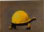 Banksy: Tortoise Helmet - Signed Mixed Media