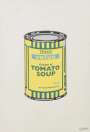 Banksy: Soup Can (yellow, emerald and sky blue) - Signed Print