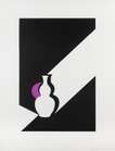 Arita Flask, Black - Signed Print