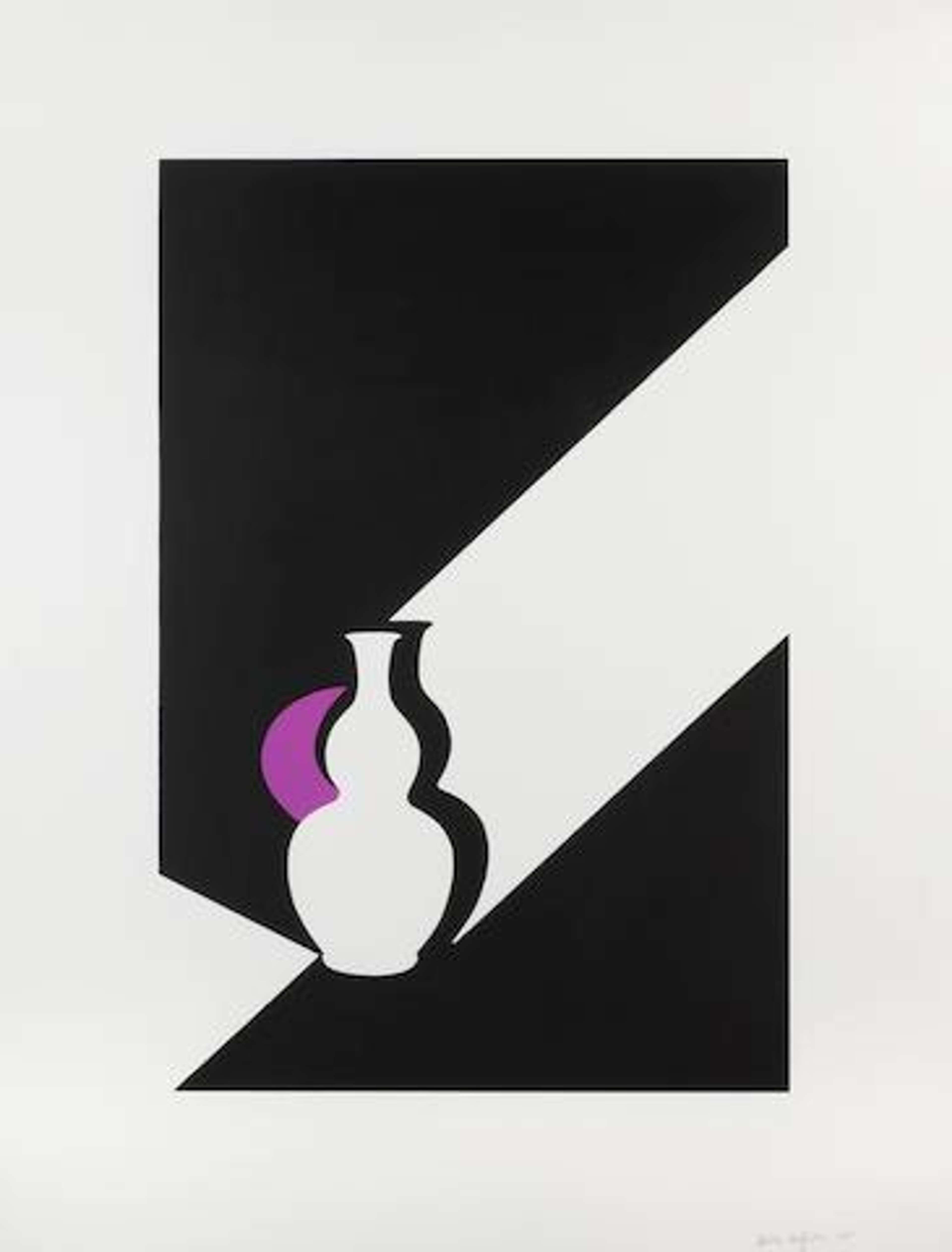 Arita Flask, Black - Signed Print by Patrick Caulfield 1990 - MyArtBroker