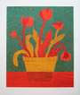 Yayoi Kusama: Flowers B, Kusama 344 - Signed Print