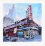 Bob Dylan: Late In The Day, Houston Street - Signed Print