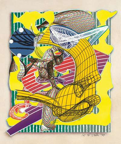Figlefia - Signed Print by Frank Stella 1994 - MyArtBroker