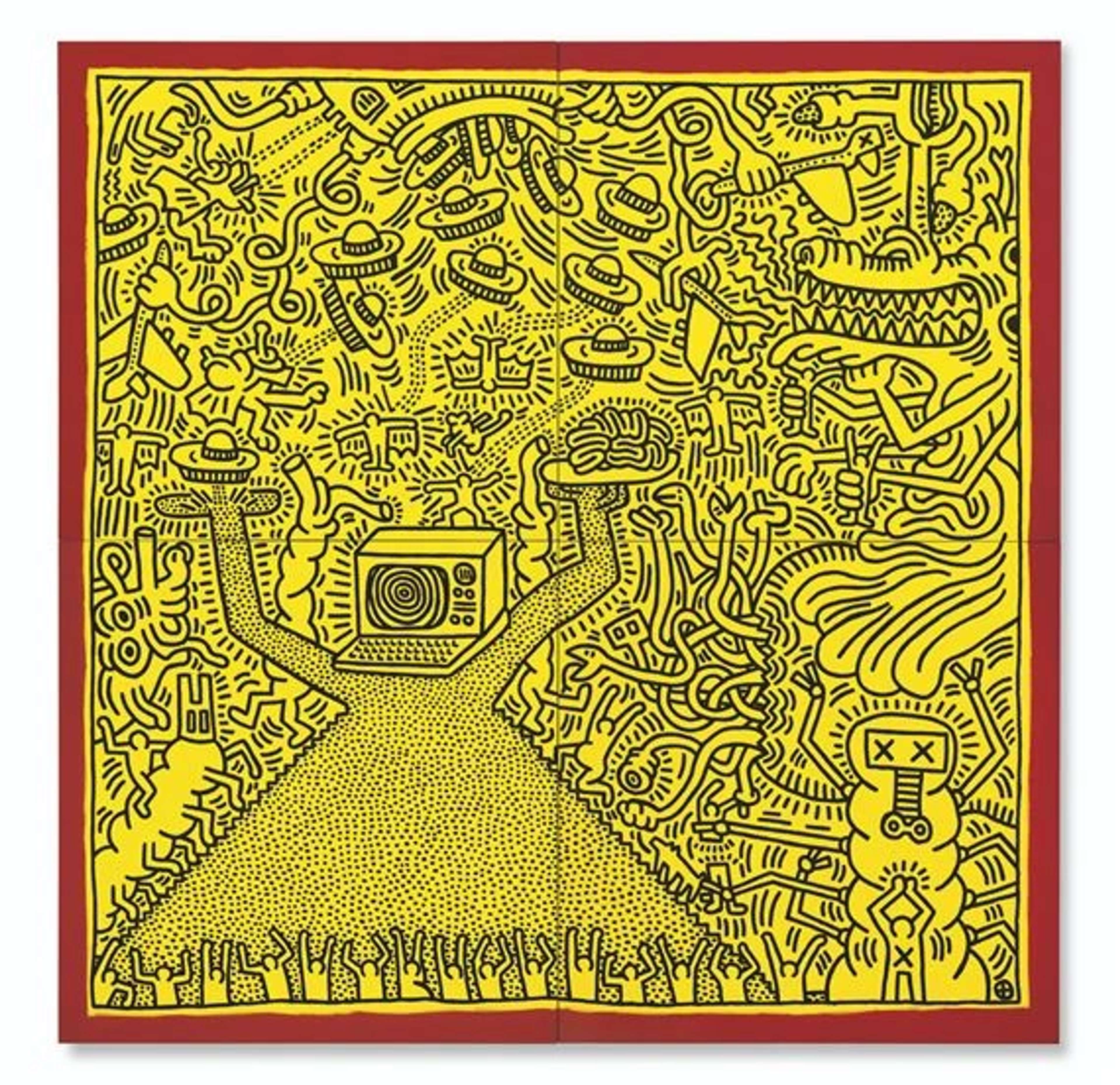 Untitled by Keith Haring - MyArtBroker