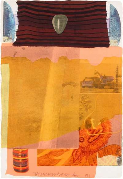 Arcanum I - Signed Print by Robert Rauschenberg 1981 - MyArtBroker