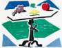 David Hockney: Apples, Grapes, Lemon On A Table - Signed Print