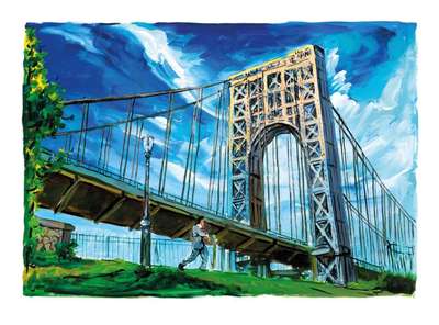 Under The Bridge (2017) - Signed Print by Bob Dylan 2017 - MyArtBroker