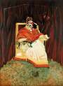 Francis Bacon: Study For A Portrait Of Pope Innocent X - Signed Print