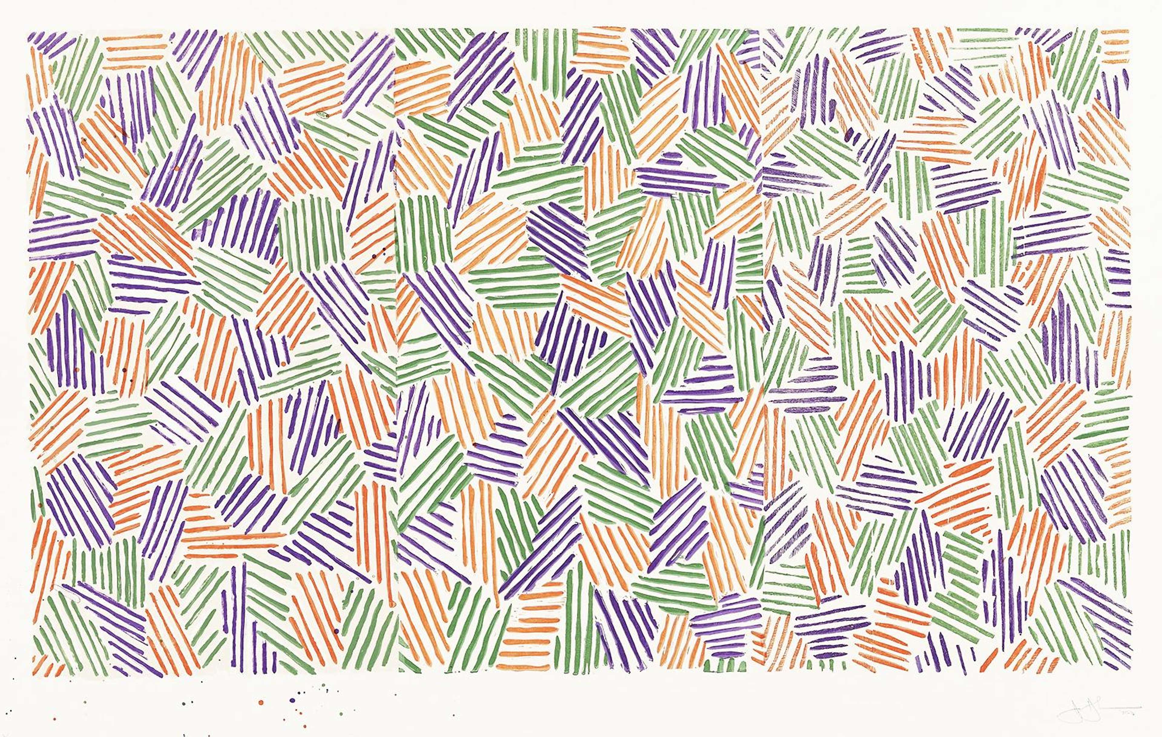 Motifs abstraits multicolores
