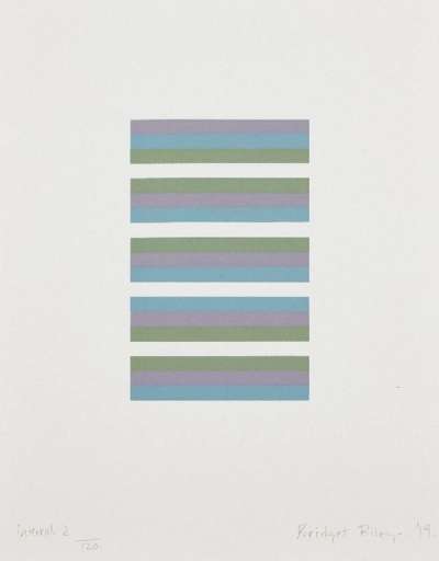 Intervals II - Signed Print by Bridget Riley 2019 - MyArtBroker