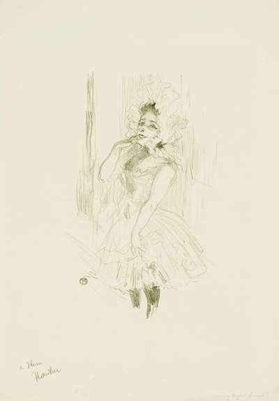 Anna Held Dans 'Toutes Ces Dames Au Theatre' - Signed Print by Henri De Toulouse Lautrec 1894 - MyArtBroker