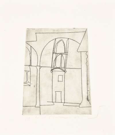 Small Silent Sienna - Signed Print by Ben Nicholson 1965 - MyArtBroker