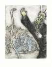 Moïse Et Le Serpent - Signed Print