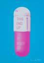 Damien Hirst: The Cure (vivid blue, cloudy pink, candy floss pink) - Signed Print