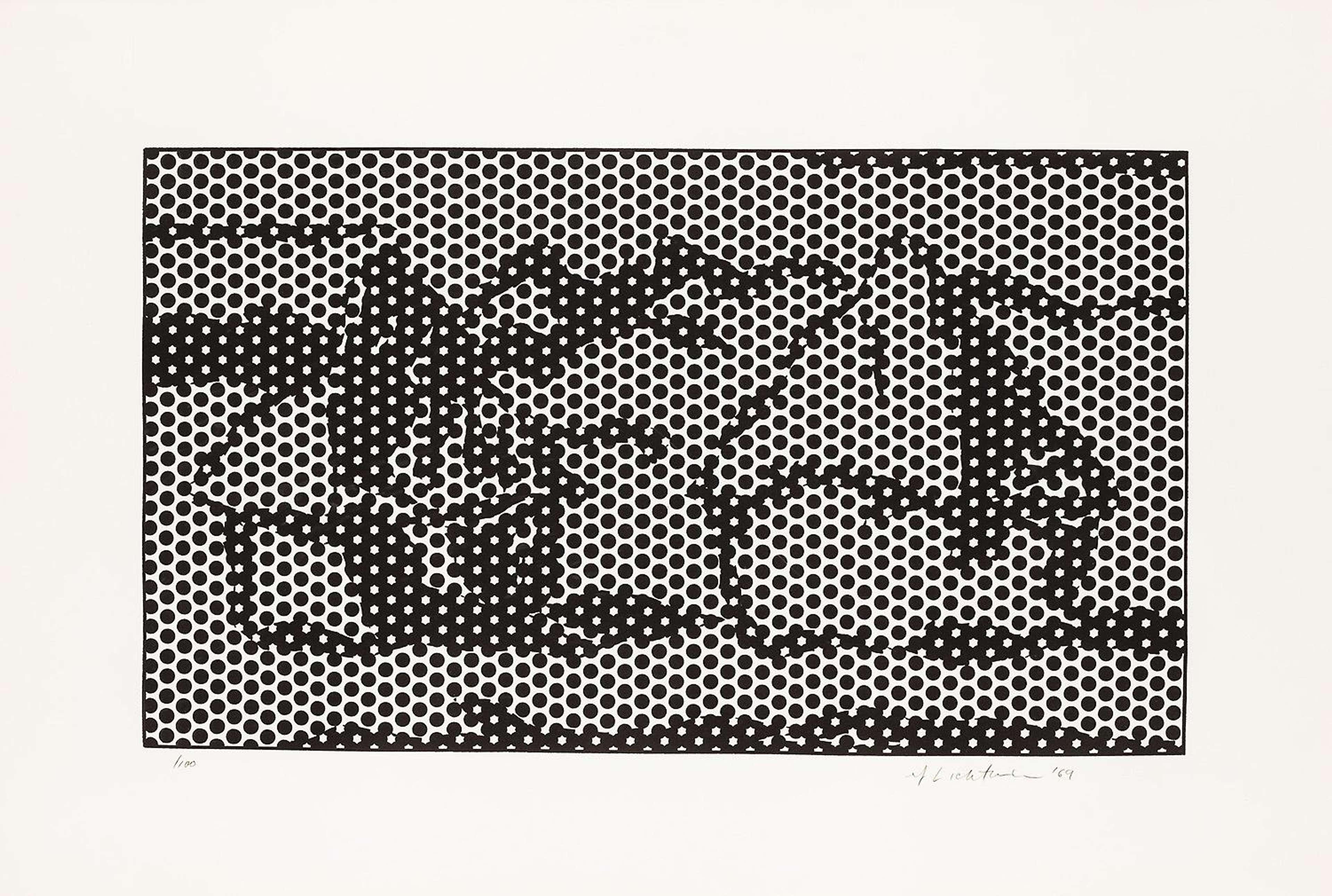 Les Meules n° 7 de Roy Lichtenstein
