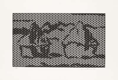 Haystack #7 - Signed Print by Roy Lichtenstein 1969 - MyArtBroker