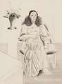 David Hockney: Brooke Hopper - Signed Print