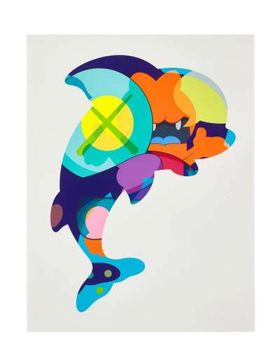 Piranhas When You're Sleeping - Signed Print by KAWS 2016 - MyArtBroker